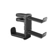 3-In-1 PC Gaming Headset and Controller Holder with Adjustable Clamp, Rotating Arm, Cable Organizer, Black