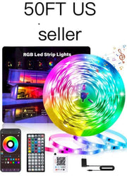 Gear Check 50 Ft LED Strip Lights, Smart Light with App